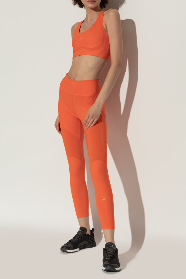 フィットネストップス ADIDAS BY STELLA McCARTNEY ADIDAS BY STELLA MCCARTNEY YOGA C Adidas by Stella McCartney TruePace Stretch-Jersey Crop Top